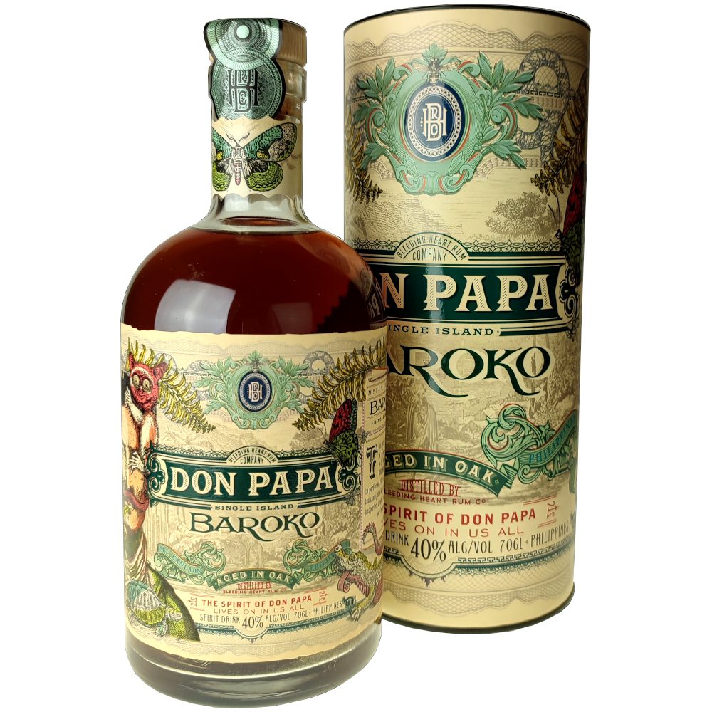 Don Papa Baroco Rum des Philippines